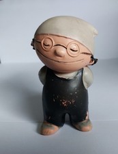 Original Mainzelmännchen der schlaue Det ZDF/GOEBEL - 1960er Jahren - Höhe 11 cm