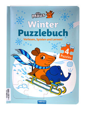 Die Maus Winter Puzzlebuch