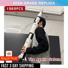 NASA Apollo Saturn V Weltraumrakete (92176) 1969 Teile Bausteine