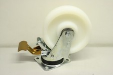 WIECKE G4 1 Rad: 200x50 Rad Reifen Lenkrolle mit Bremse  G4 OVP