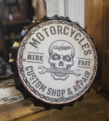 Blechschild motorcycles - blechschild,