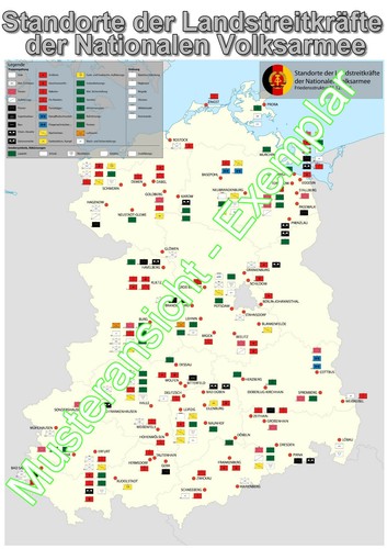 Nva nationale volksarmee - volksarmee, ddr