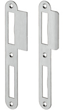 Schließblech Stahl silber Tür Lappenschließblech 170x24 mm Holzzargen Blech