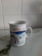  Jacobs Tasse Edition No.7 Wintermotiv Höhe ca. 9,5 cm gut erhalten
