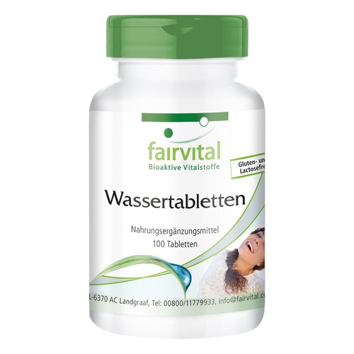 Wassertabletten 100 tabletten - 100,