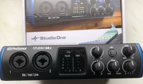 Presonus studio 24c - 24c, usb-c