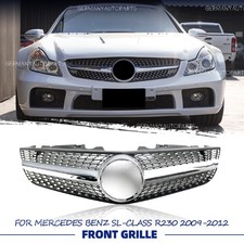 Chrome Silver Bumper Grille