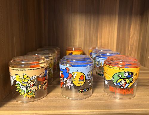 Nintendo sammlertrinkglas aus - nintendo,
