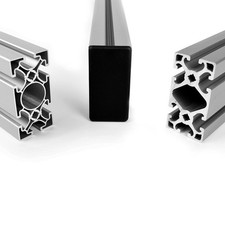 Abdeckkappe 40x80 Nut 8 für Aluprofil, Endkappe, Profilkappe kompatibel mit item