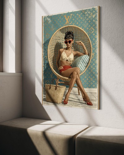 Audrey hepburn leinwand bild - audrey,
