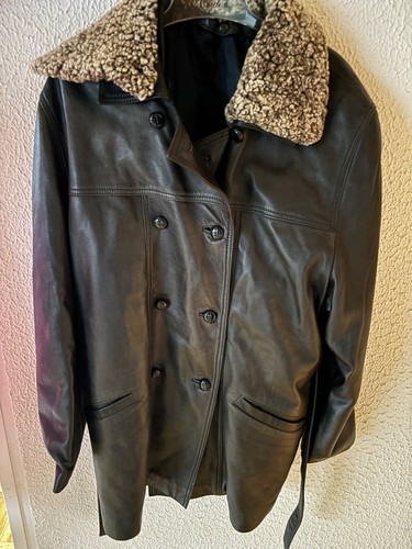 Unisex herren lederjacke - unisex,