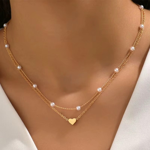Layer halskette gold 2 - gold,