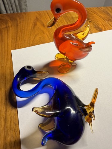 Glasfiguren enten groß - glasfiguren, 2