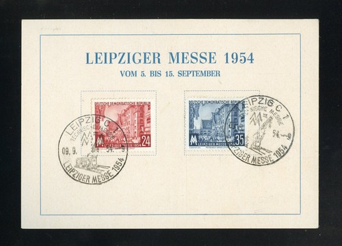 Ddr 433 434 leipziger messe - ddr,