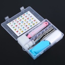 64er Profi Edelstahl Spritztüllen-Set Russische Tüllen Spritzbeutel Torte Deko