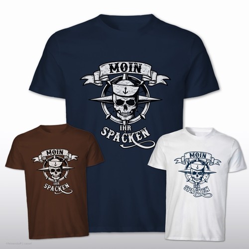 Shirt moin ihr spacken - t-shirt,