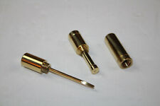 Pfeifenstopfer schraubbar aus Messing / Handarbeit Indien 