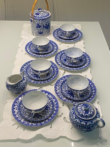 Asiatisches tee - asiatisches, stück)tee