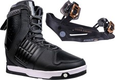 HYPERLITE Wakeboard Set Wakeboardbindung SYSTEM LOWBACK 2025 inkl. FREEPRESS