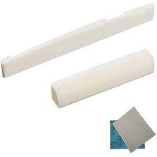 Gitarren Brücke Set, Knochen