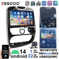 Für Renault Clio IV 2013-2018 Autoradio NAVI GPS WIFI SWC BT Android 14 Carplay