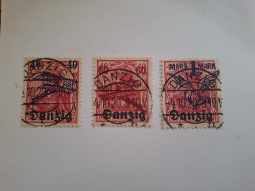 Danzig 1920 minr 52 - danzig, 50-52