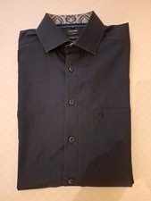 Olymp Herrenhemd Langarm, Schwarz  16,5 /42