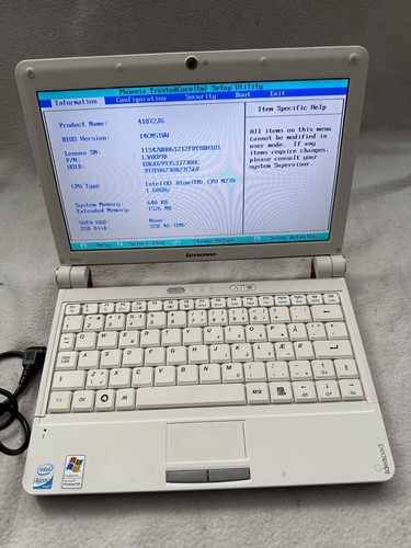 Lenovo ideapad s10e - lenovo, intel