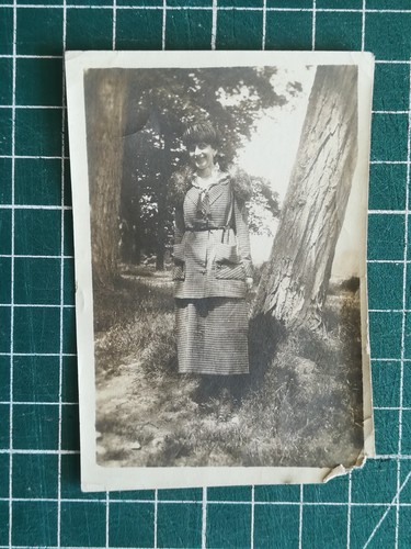 Vr233 foto 1910 junge frau - um,