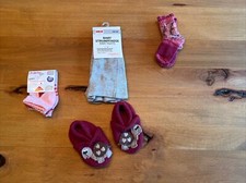 NEU Baby Sneakersocken 11-14 Strumpfhofe 50-56 Wollsocken Krabbelschuhe