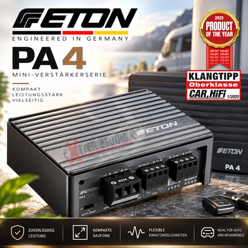 Eton pa4 kanal verstärker - eton,