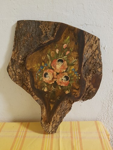 Bemalte holzrinde für - bemalte,