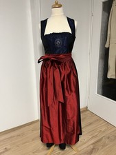 Neues langes Dirndl von Country Line in der Gr. 40, Seide, Baumwolle