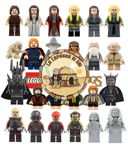 Lego herr der - lego, ringe