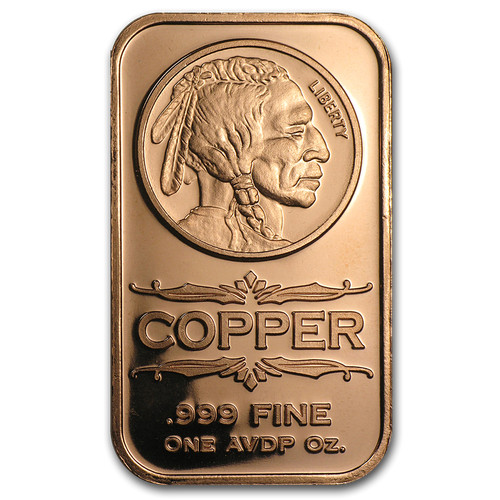 Unze 999 kupfer indian - 1,