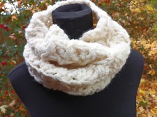 Alpaca Loop Schal  Unikat