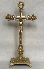 MESSING Kruzifix Kreuz JESUS