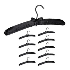 Kleiderbügel satin Dekobügel mit Schleife Deko Bügel 2,5 kg 38 cm Satin Bügel