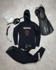 Apnèa Neoprenanzug 5mm + Mares Flossen 41–44 + Maske & Schnorchel – Scuba