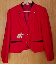 Trachtenjacke rot mit