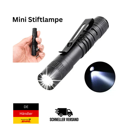 Mini led taschenlampe 8cm - mini, 8,8cm