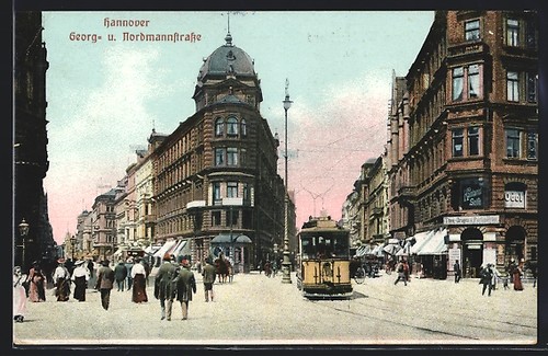 Hannover strassenbahn der - hannover,, in