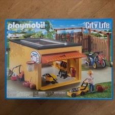 Playmobil 9368 Garage m. Fahrradabstellplatz Exklusivset City Life  NEU und OVP