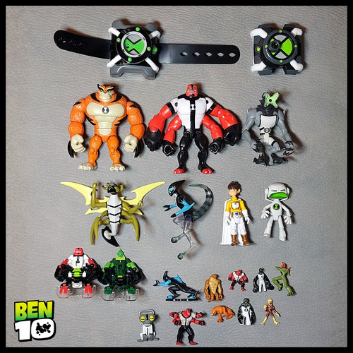 Ben lot actionfiguren - 10,