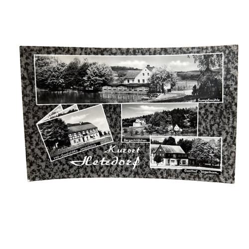 Postkarte hetzdorf - postkarte, ak