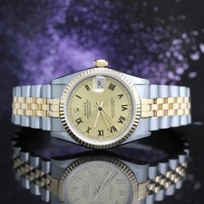 Rolex datejust medium - rolex, stahl