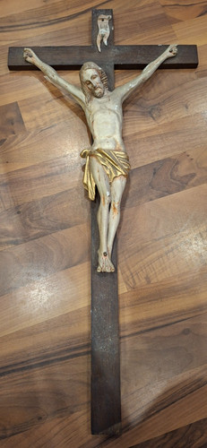 Holzkreuz mit christus - christus, jesus