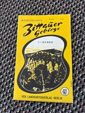 DDR Wanderkarte Zittauer