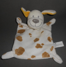 NICOTOY SCHMUSETUCH SCHNUFFELTUCH HUND MIT GELBEN FLECKEN