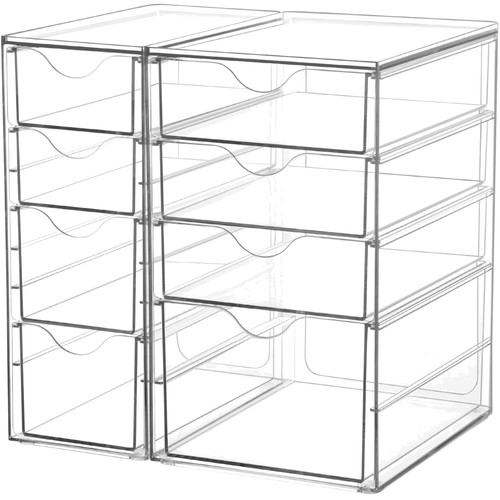 Acryl schreibtisch organizer - acryl,